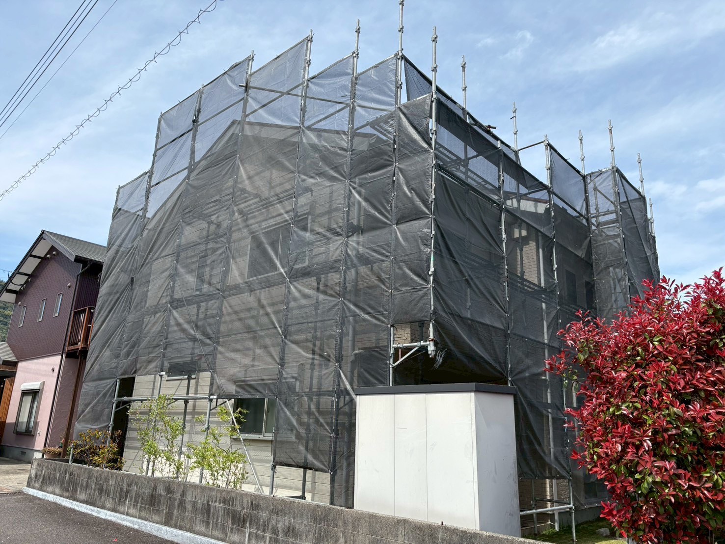 足場工事 施工実績
